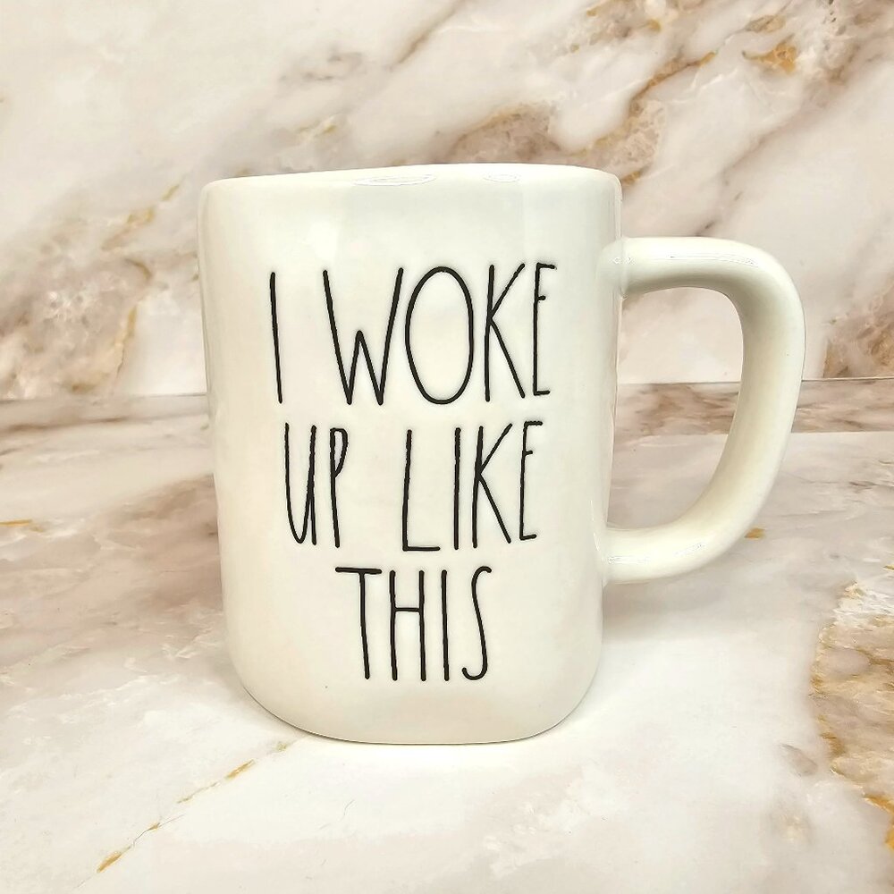 Rae Dunn Artisan Collection Mug - I Woke Up Like This - Picture 1 of 2